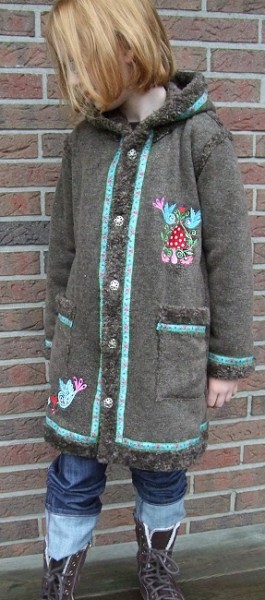 QUERIDA, Strickmantel, Schnittmuster