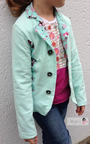 Grace, Kinderblazer, Schnittmuster