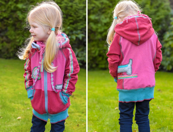 BANDITO, Sweatjacke, Schnittmuster