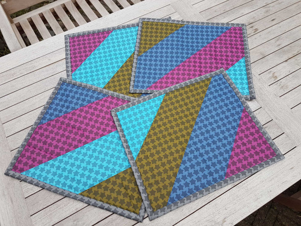 Nimm Platz - Patchwork Tischsets, Gratis Nähanleitung