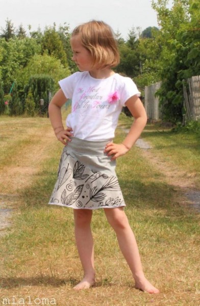 Kenya, Jerseyrock, Schnittmuster