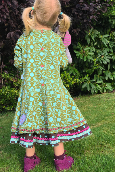 Henrika, Dreh- und Kuschelkleid, Schnittmuster