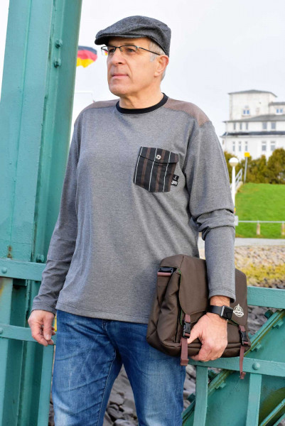 Schnittmuster Herren Langarmshirt "Föhr" von Farbenmix