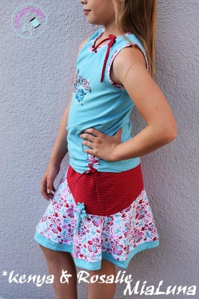 Kenya, Jerseyrock, Schnittmuster