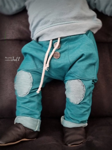 Schnittmuster Checkerhose Klimperklein in schmaler Passform Gr. 44-104