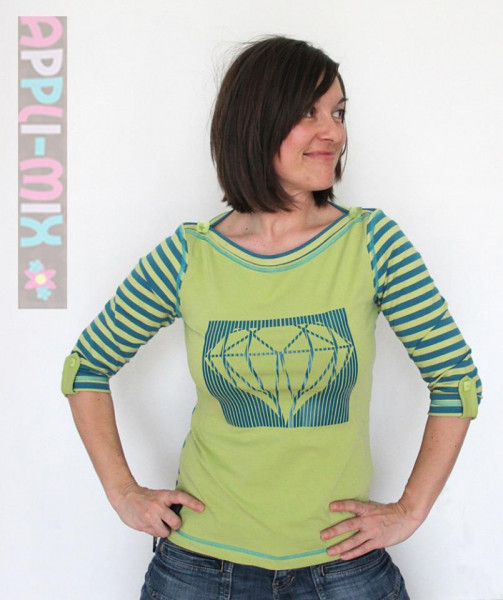 Lady Mariella, U-Boot-Shirt, Schnittmuster