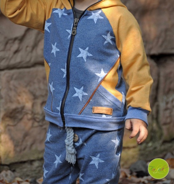 Pablo, Raglanjacke/Sweatshirt, Schnittmuster