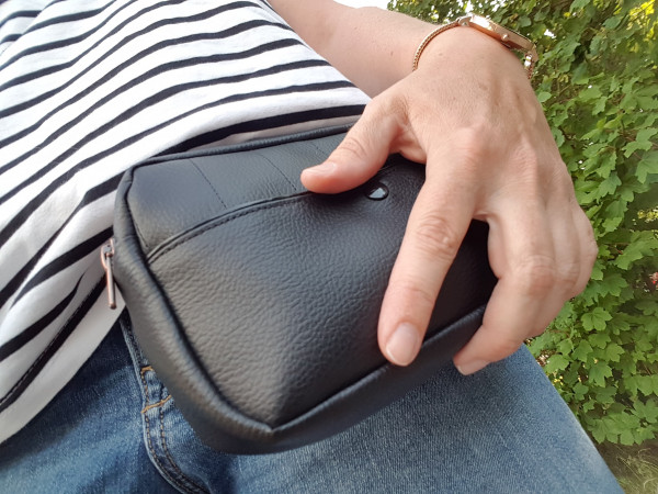 Gürteltasche aus Kunstleder nähen - Ebook Heti von Puschenhexe