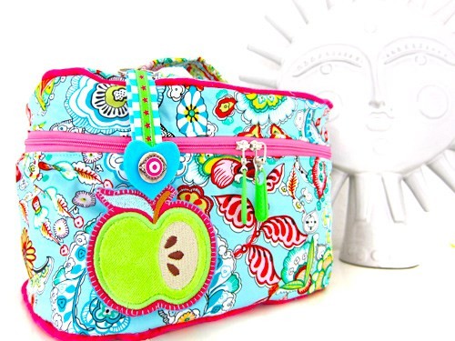 Schnittmuster Kosmetikkoffer Nähanleitung Farbenmix