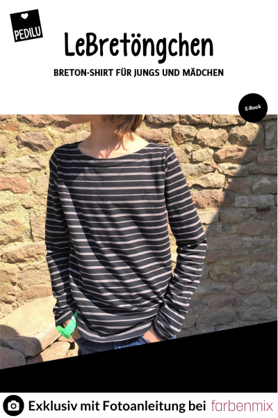 LeBretöngchen Breton-Shirt Ebook pedilu Schnittmuster
