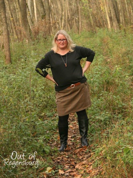 Big Lady SHAY, Plus-Size-Damenrock, Schnittmuster