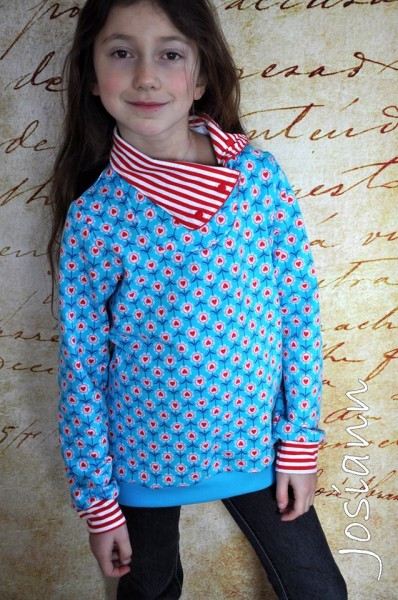 Serena, Kinder-Hoodie, Schnittmuster