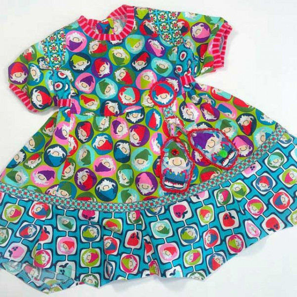 Rachel, Volantkleid, Schnittmuster