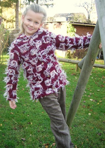 kleinPELLWORM, Fleecejacke, Schnittmuster