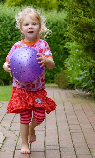 Jerseyrock für Kinder farbenmix