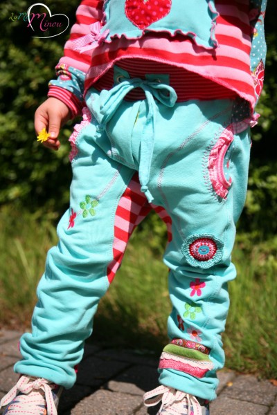 INDIGO, Kinder-Sweathose, Schnittmuster