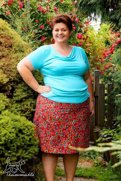 Big Lady SHAY, Plus-Size-Damenrock, Schnittmuster