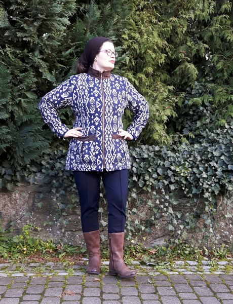 Carla, Allwetter-Jacke für Damen, Schnittmuster