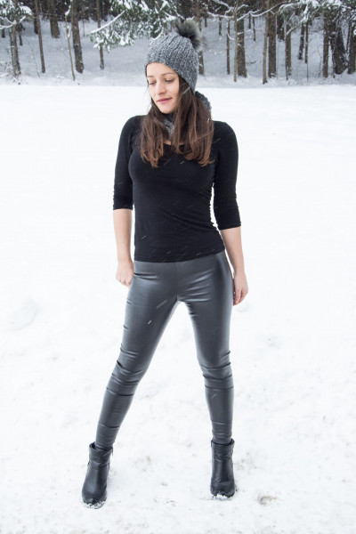 Schnittmuster "LaBasic Leggings" Pedilu Damen-Tight, Laufhose, Basicleggings