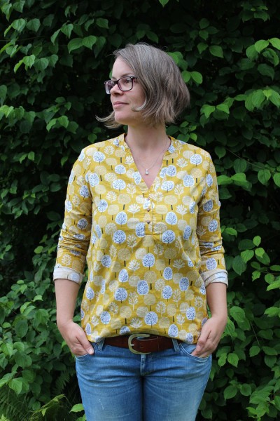 Lady Cassidy, Damentunika aus Webware, Schnittmuster