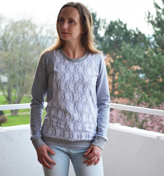 Lady Ruby, Basic-Sweatshirt, Schnittmuster