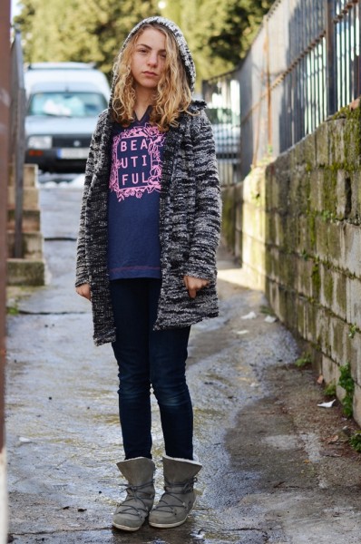 Ana, Damen-Strickjacke, Schnittmuster