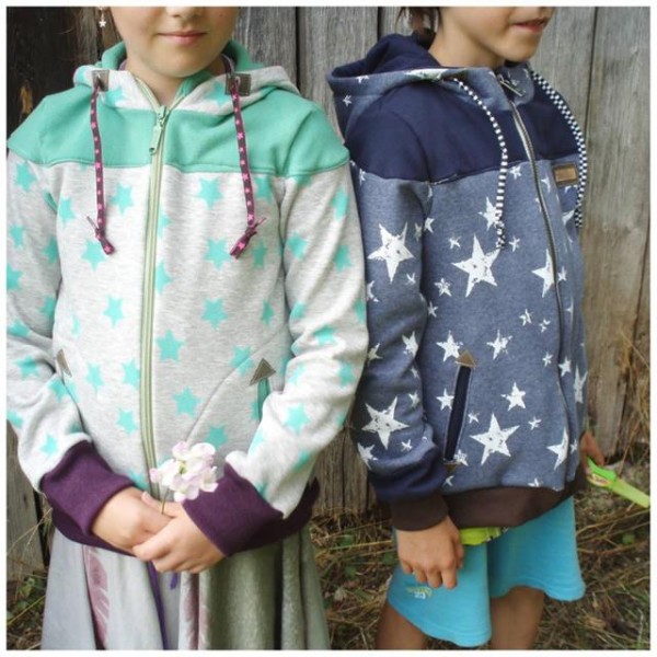 Sky, Sweatjacke für Kids, Schnittmuster-AKTION