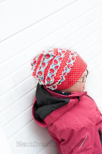 Mia's Tullelue, Beanie für Kinder mit Downsyndrom, Schnittmuster