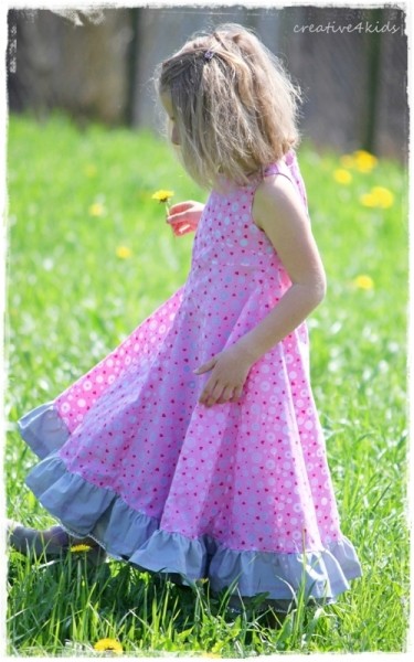 UNIQUE, Festtagskleid, Schnittmuster