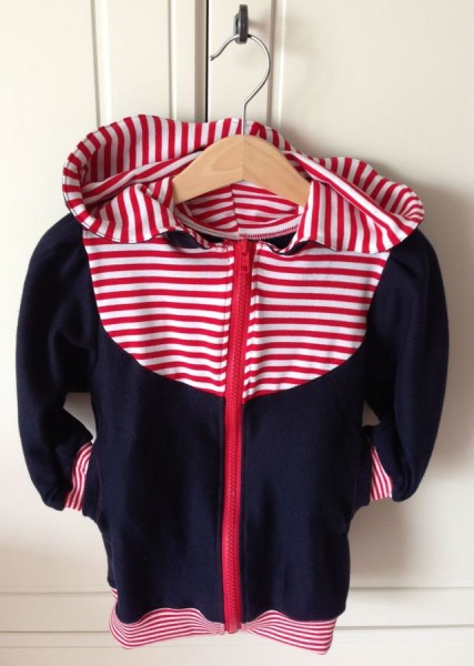 Bella, Mädchen-Sweatjacke, Schnittmuster