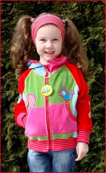 BANDITO, Sweatjacke, Schnittmuster