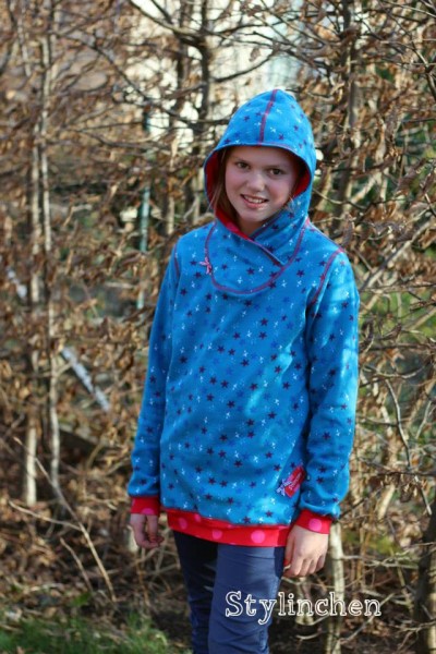 Serena, Kinder-Hoodie, Schnittmuster