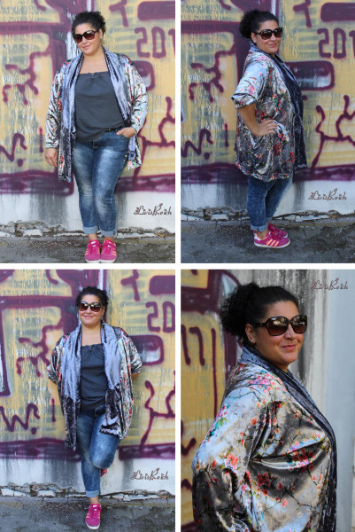 Ana XL, Damen-Strickjacke, Schnittmuster