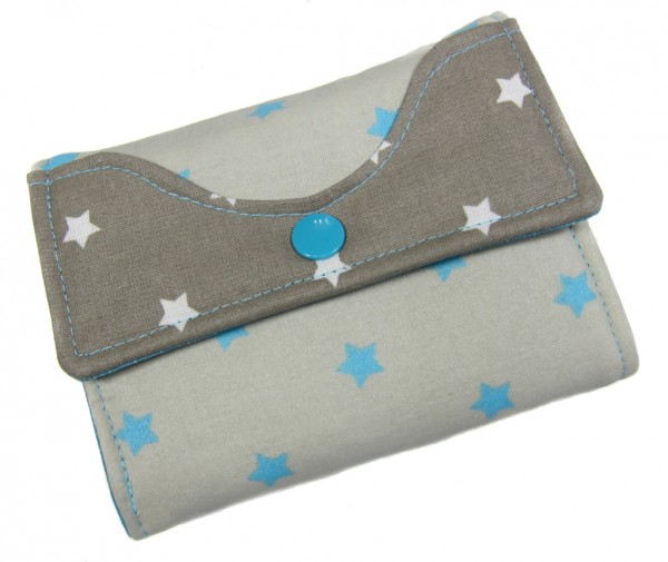 Schnittmuster Geldbörse mit Fächern