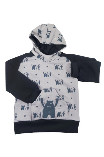 YORIK, Oversize Kapuzensweater, Schnittmuster