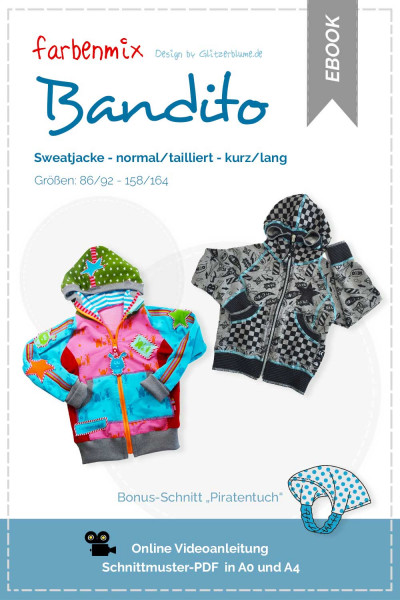 Ebook Nähanleitung Bandito